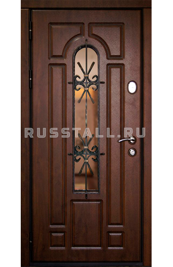 Дверь с ковкой RS2 - Изображение
