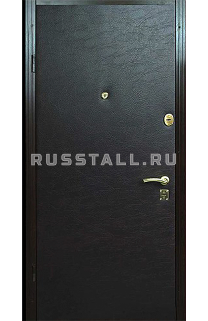 Стальная дверь с винилискожей RS34 - Изображение