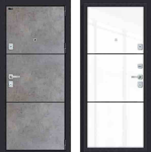 Входная металлическая дверь в частный дом RS-369