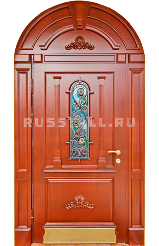 Стальная дверь из массива RS92