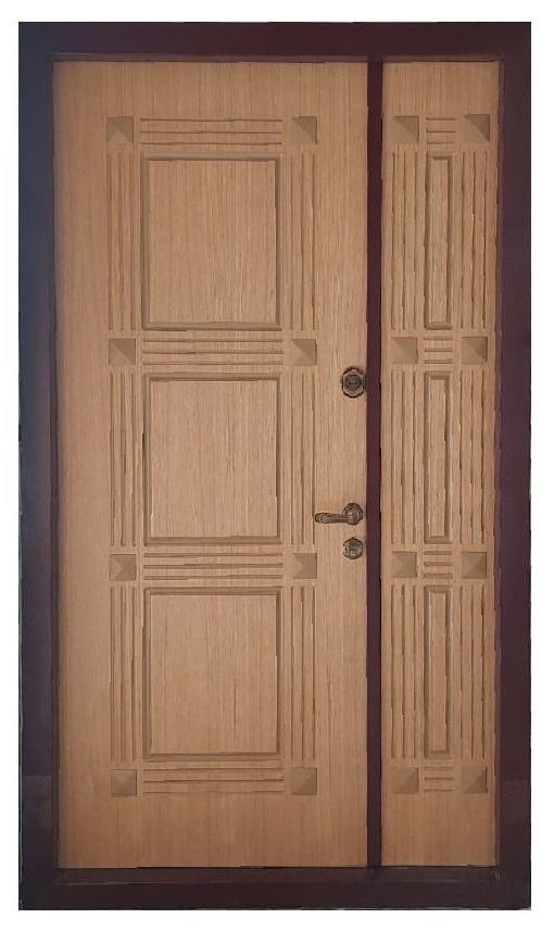 Дверь металлическая двухстворчатая RS871