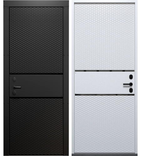 Металлическая дверь в частный дом RS-371