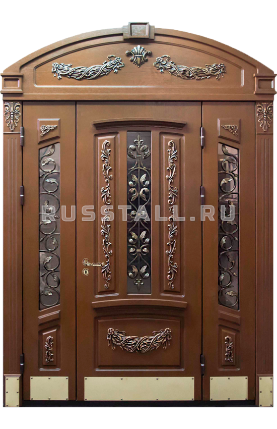 Железная дверь из массива RS144 - Изображение