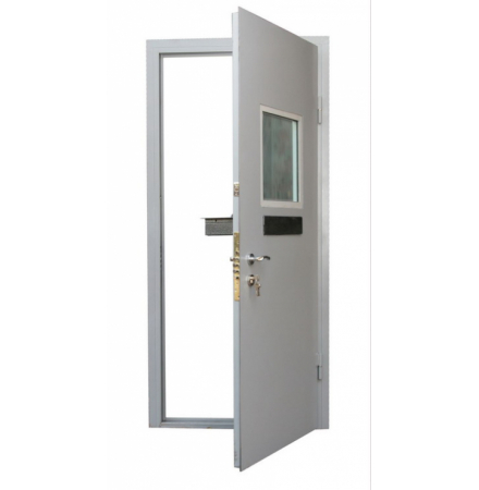 Дверь с лотком в оружейную RS-324