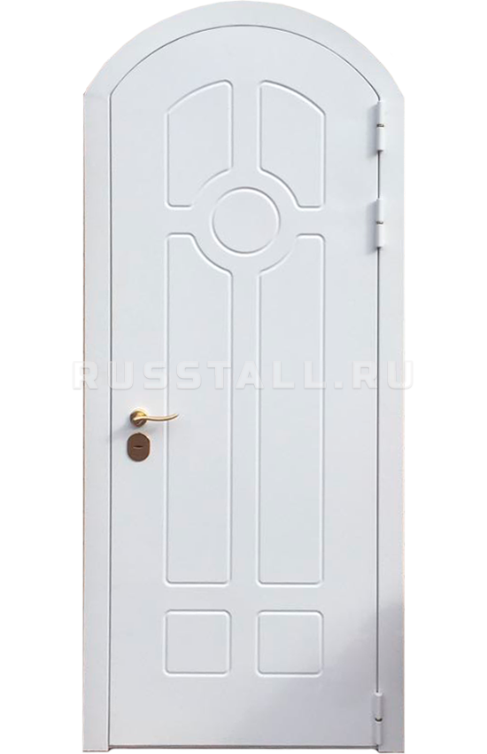 Арочная металлическая дверь RS141 - Изображение