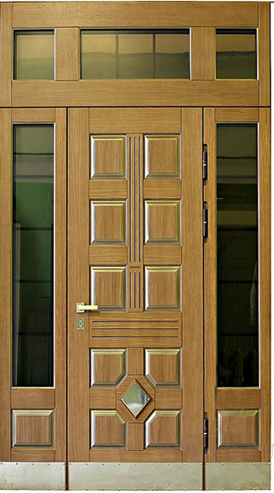 Парадная дверь в коттедж RS-294 - Изображение