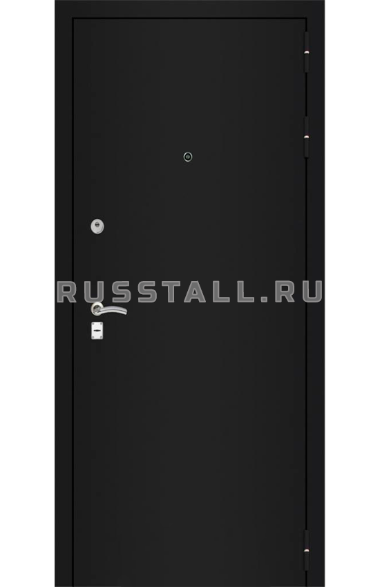 Входная порошковая дверь с МДФ RS71 - Изображение