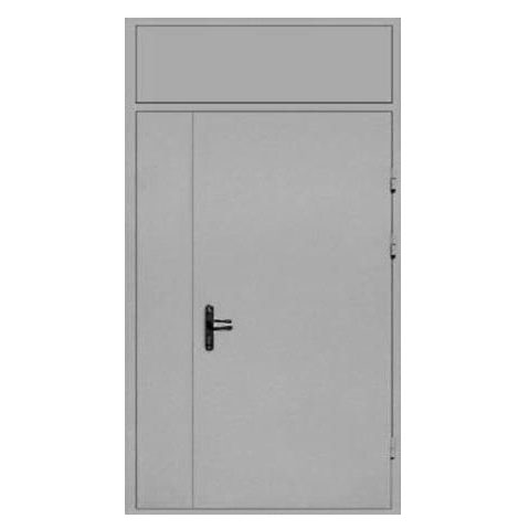 Дверь с фрамугой и вставкой RS-273