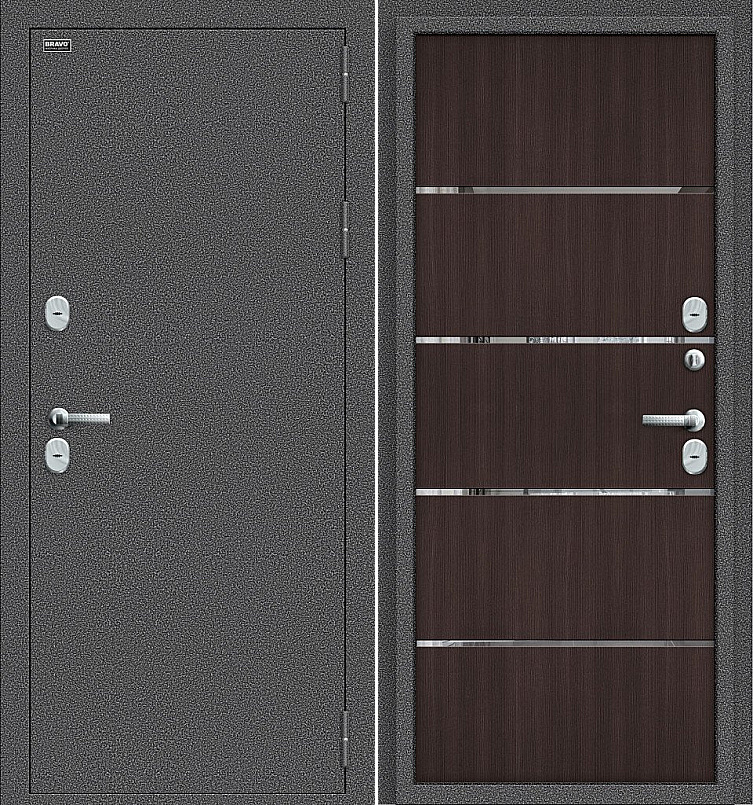 Входная металлическая дверь RS-228 - Изображение
