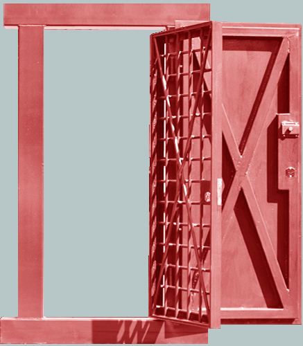 Металлическая дверь в оружейную RS-332