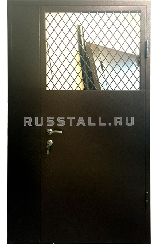 Железная дверь с порошковым напылением RS130 - Изображение