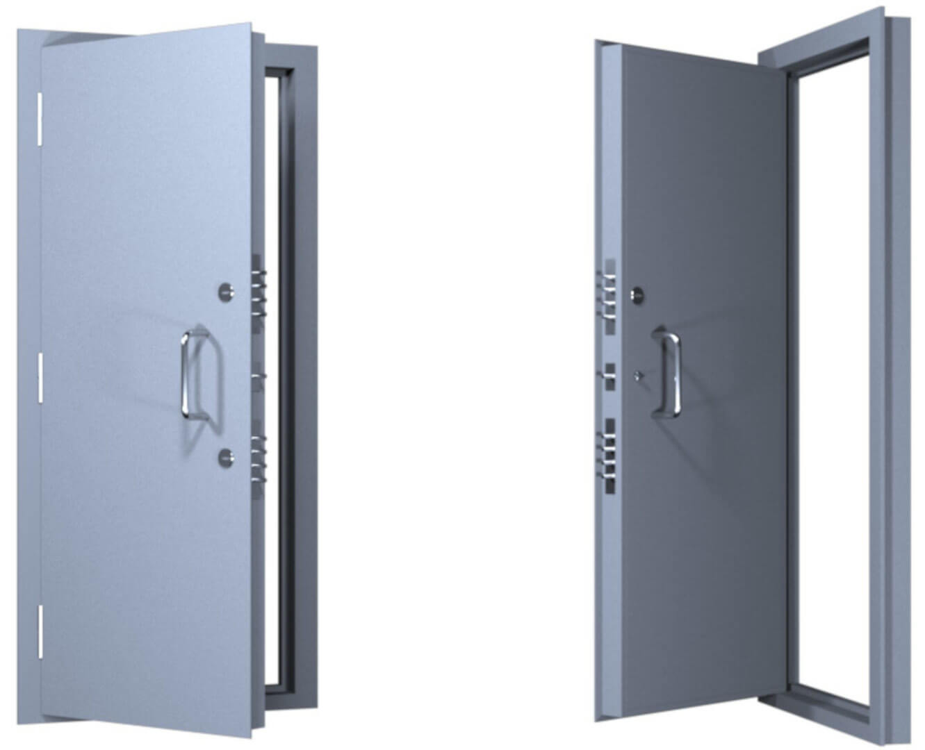 Металлическая дверь в КХН RS-307