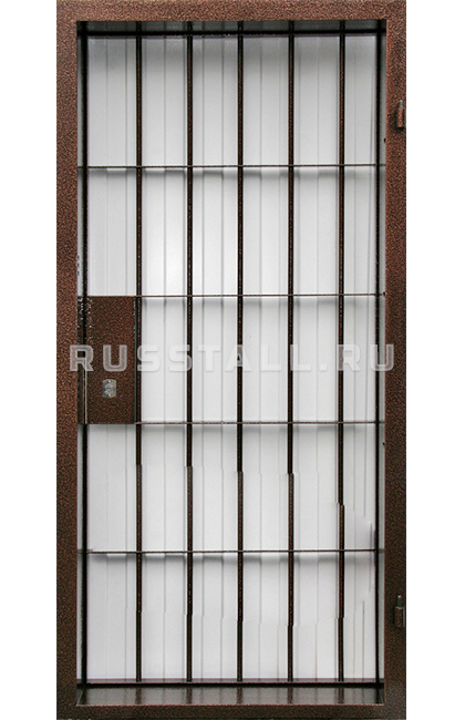 Металлическая дверь с порошковым напылением RS134 - Изображение