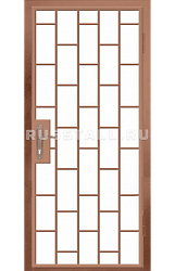 Железная дверь с порошковым напылением RS137 - Изображение