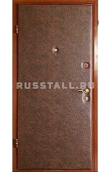 Металлическая дверь с винилискожей RS33 - Изображение