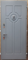 Металлическая входная дверь в коттедж RS-804 - Изображение
