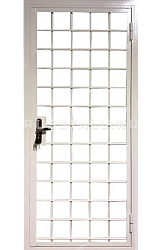 Стальная входная дверь с порошковым напылением RS133 - Изображение