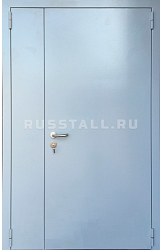 Двухстворчатая железная дверь RS125 - Изображение