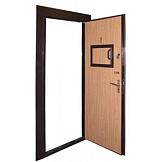 Металлическая дверь с окном в кассу RS-355 - Изображение