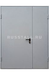 Металлическая входная дверь с порошковым напылением RS126 - Изображение