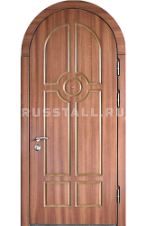 Арочная металлическая дверь RS142 - Изображение