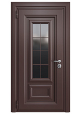 Металлическая входная дверь с металлофиленкой - Изображение