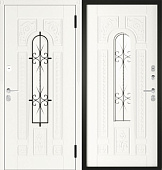 Металлическая входная дверь в частный дом RS-378 - Изображение