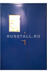 Стальная входная дверь со стеклом RS127 - Изображение