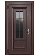 Металлическая дверь с металлофиленкой  - Изображение