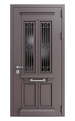 Металлическая входная дверь в коттедж RS3 - Изображение