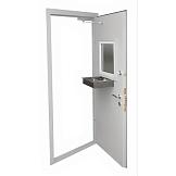 Металлическая дверь с модулем в кассу RS-347 - Изображение