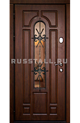 Уличная дверь со стеклом RS2 - Изображение