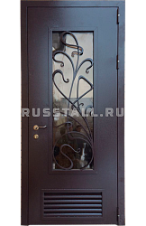 Стальная дверь для улицы RS47 - Изображение
