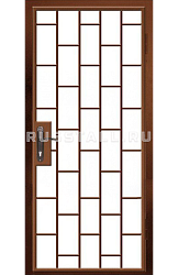 Стальная входная дверь с порошковым напылением RS132 - Изображение