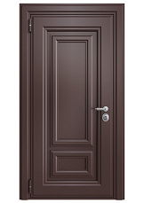 Металлическая входная дверь с металлофиленкой - Изображение