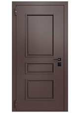 Металлическая входная дверь с металлофиленкой - Изображение