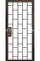 Металлическая входная дверь с порошковым напылением RS138 - Изображение