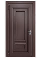 Металлическая дверь с металлофиленкой  - Изображение