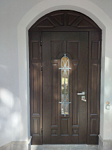 Входная дверь в коттедж RS872 - Изображение
