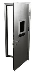 Стальная дверь в кассу с модулем RS-344 - Изображение