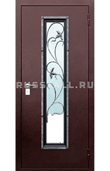 Порошковая дверь с МДФ RS15 - Фото Порошковая дверь с МДФ RS15 - Изображение