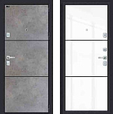 Входная металлическая дверь в частный дом RS-369 - Изображение