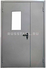 Металлическая входная дверь со стеклом RS119 - Изображение