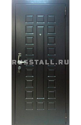 Красивая металлическая дверь на дачу RS62 - Изображение