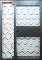 Металлическая решетчая дверь в КХН RS-316 - Фото Металлическая решетчая дверь в КХН RS-316 - Изображение