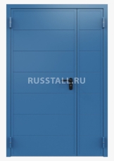 Двустворчатая техническая дверь RS472 - Изображение